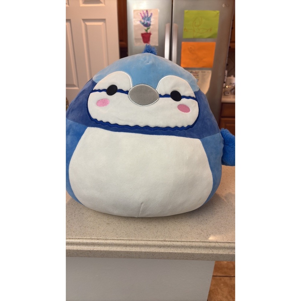 Squishmallows Babs the Blue Jay Plush 12-inch Original Kellytoy